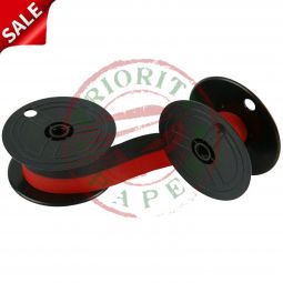 UNIVERSAL TWIN SPOOL CALCULATOR RIBBONS - BLACK & RED